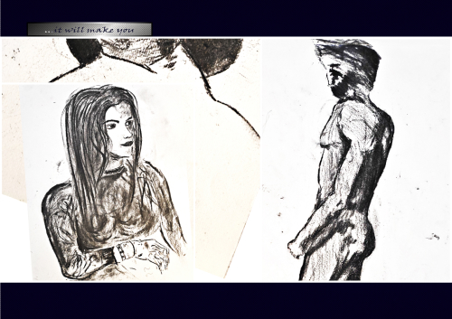 Charcoal session Miniature
